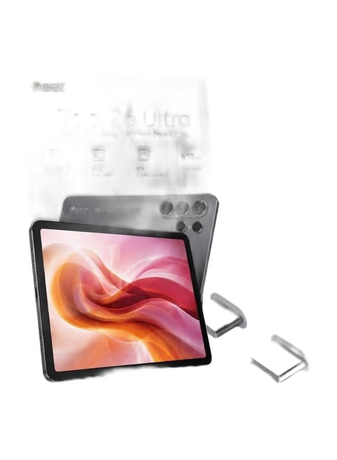 CCIT Tab S26 Ultra 5G Tablet Gray + USB-C Braided Fast Charging Cable - 2-Piece Bundle | Save 5 SAR - Image 1