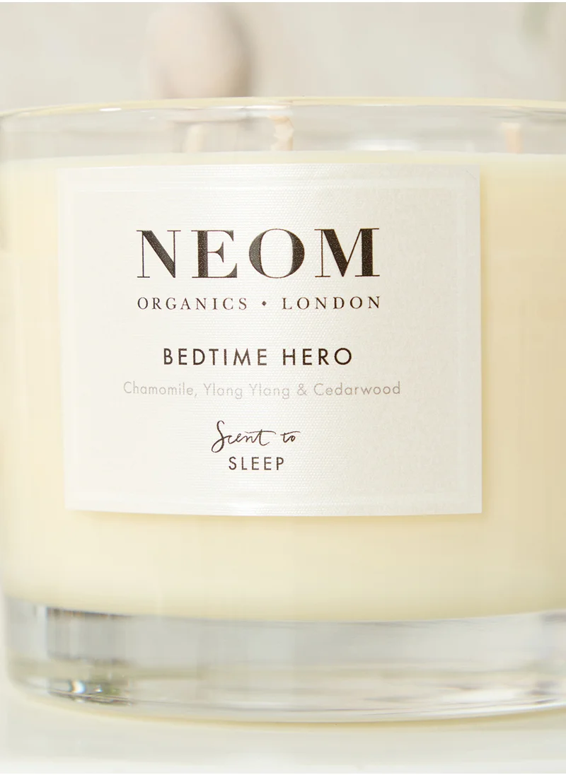 نيوم أورجانيكس Scented Candle 3 Wicks Bedtime Hero
