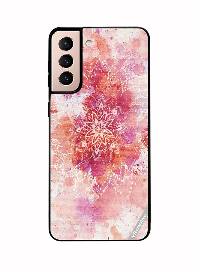 VR CREATIVE Protective Case Cover For Samsung Galaxy S21 Plus 5G Mandala Design Multicolour - Image 1