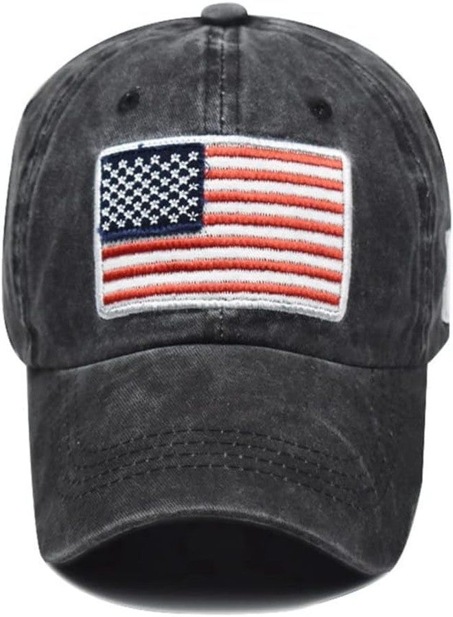 Handcuffs Cap for Men & Women with Adjustable Buckle Distressed Cotton Hat | Baseball Caps | Caps & Hats | Casual Cap (Black) - Image 4
