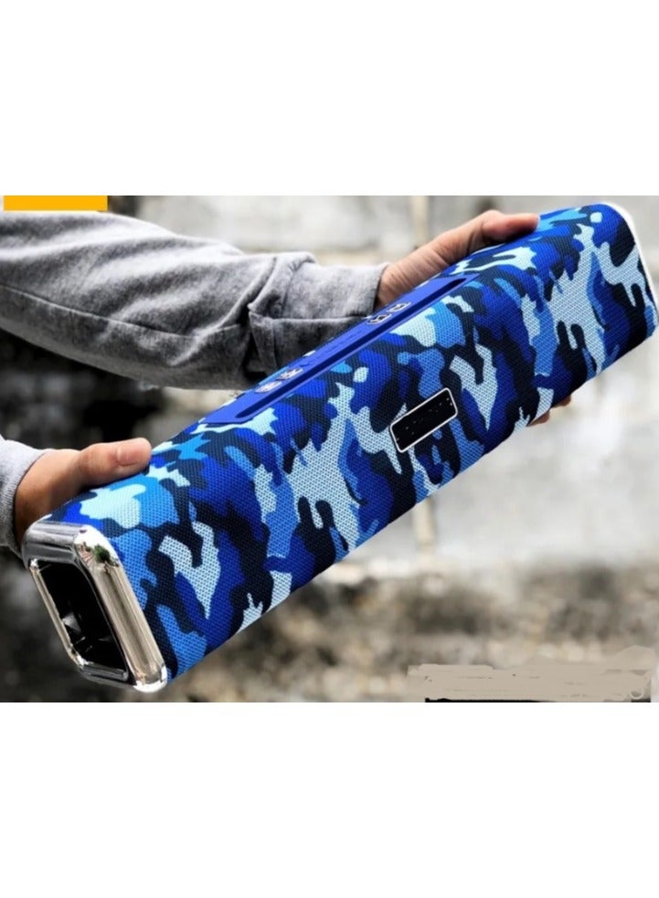 Sub speaker Bluetooth Sound Bar TV Speaker with Battery Charger and Wireless Subwoofer Support Bluetooth Connection USB Micro SD Card - Gaming Speaker Subwoofer Stereo Surround 3.5mm AUX Jack Powerful Bass for PC - Portable Easy to Carry Speakers for PC Travel TV Family Events - Wireless HiFi Long Range Desktop Speaker - Large Subwoofer Bluetooth Speaker - Image 4