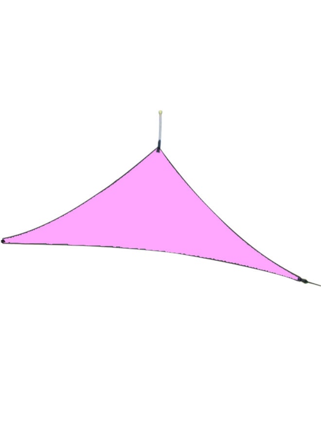 10ft Rain Fly UV Sun Shade Sail Canopy Waterproof Heavy Duty Triangle 210T Polyester Awning Sand Sunshade for Outdoor Patio Garden Backyard Activities - Image 1