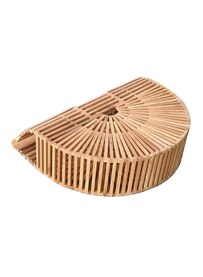 نيبمينينت Handmade Bamboo Clutch Khaki  - Image 2
