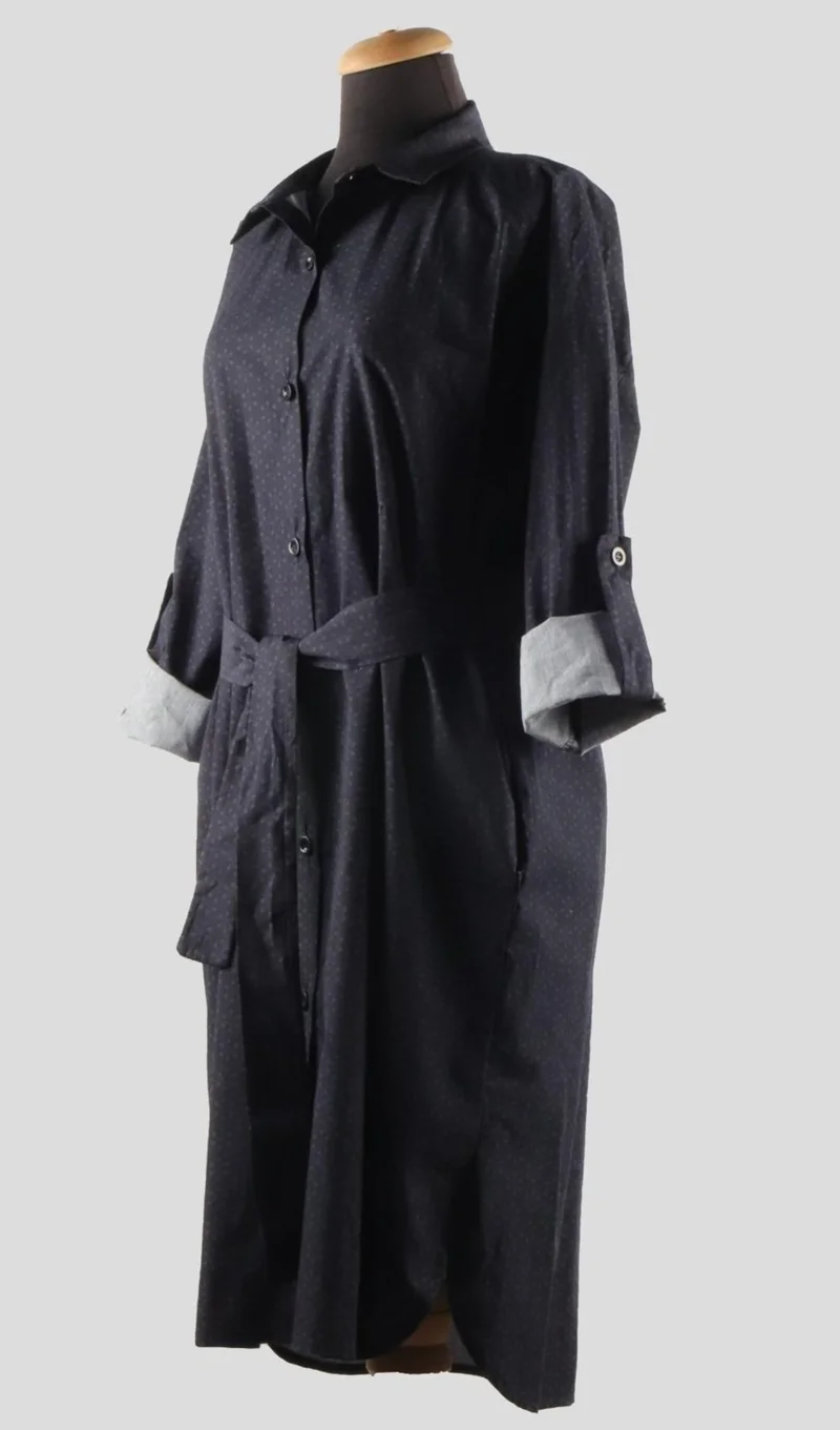 Alexander Gardi Polka Dot Shirtdress