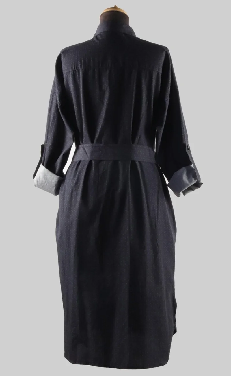 Alexander Gardi Polka Dot Shirtdress