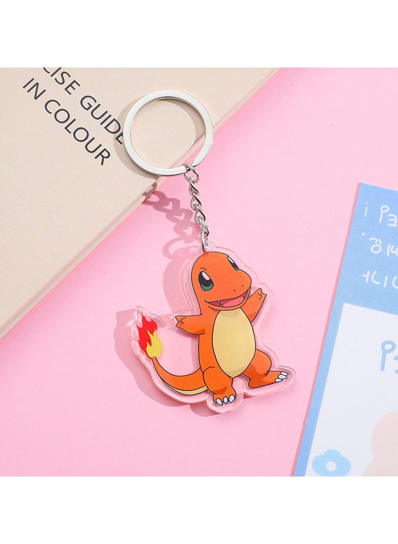 بوكيمون شارماندر الاكريليك سلسلة المفاتيح