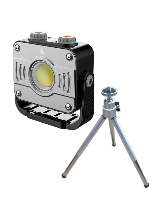 Loquat Outdoor Lighting Camping Tent Lights Super Bright High Lumen Camping Lights Multi-functional Cob Work Lights Auto Repair Emergency-Color:K1089 Mobile Light + Bracket - Image 1