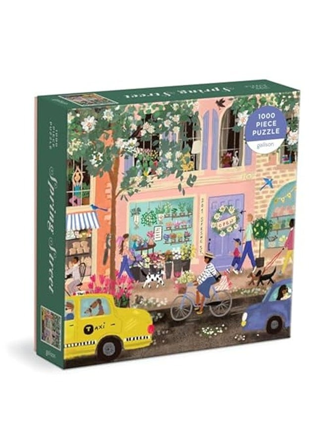 Spring Street 1000 pc Puzzle in a Square Box 