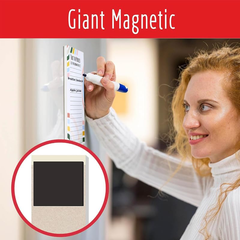 NUOVI Trust The Process Magnetic Memo Pad | 60 Tear off Sheet & Magnet Back | Ideal Memo Pad for Fridge, Locker & File Cabinet - Image 5