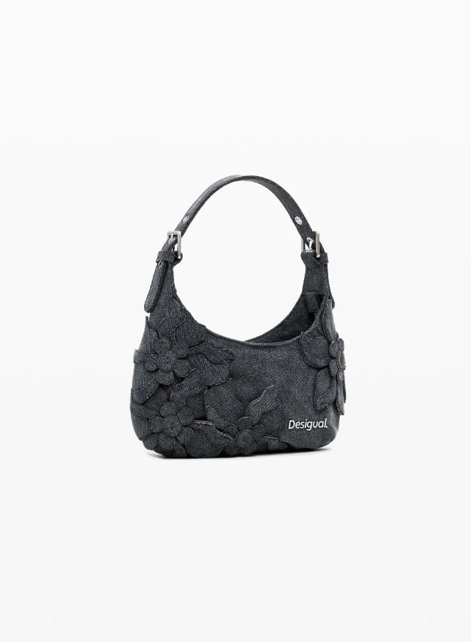 DESIGUAL Small Floral Appliqué Bag