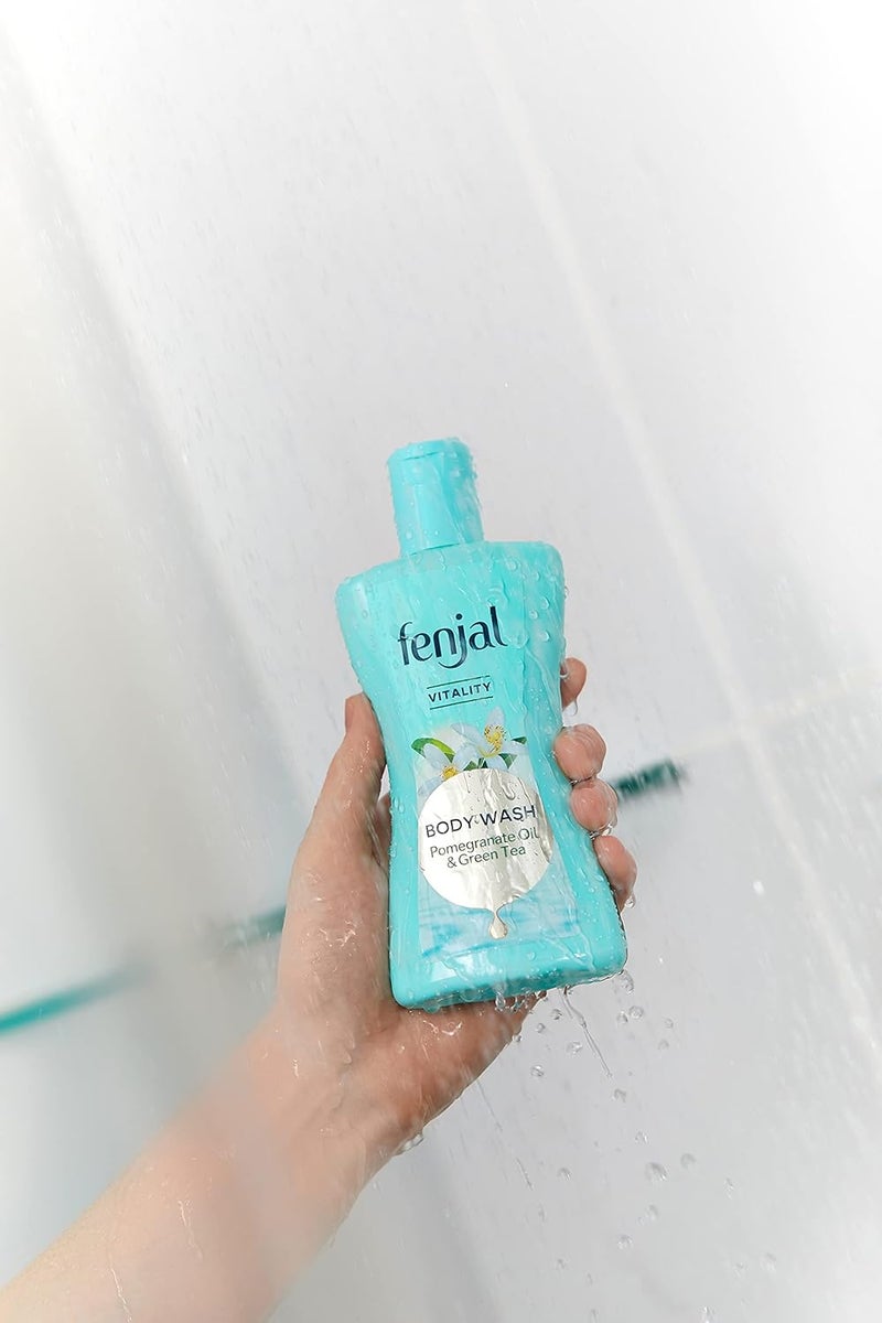 fenjal Vitality Body Wash with Pomegranate Oil & Green Tea - 200 ml - Image 5