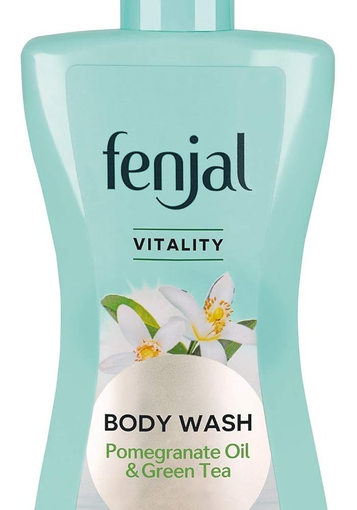 fenjal Vitality Body Wash with Pomegranate Oil & Green Tea - 200 ml - Image 1