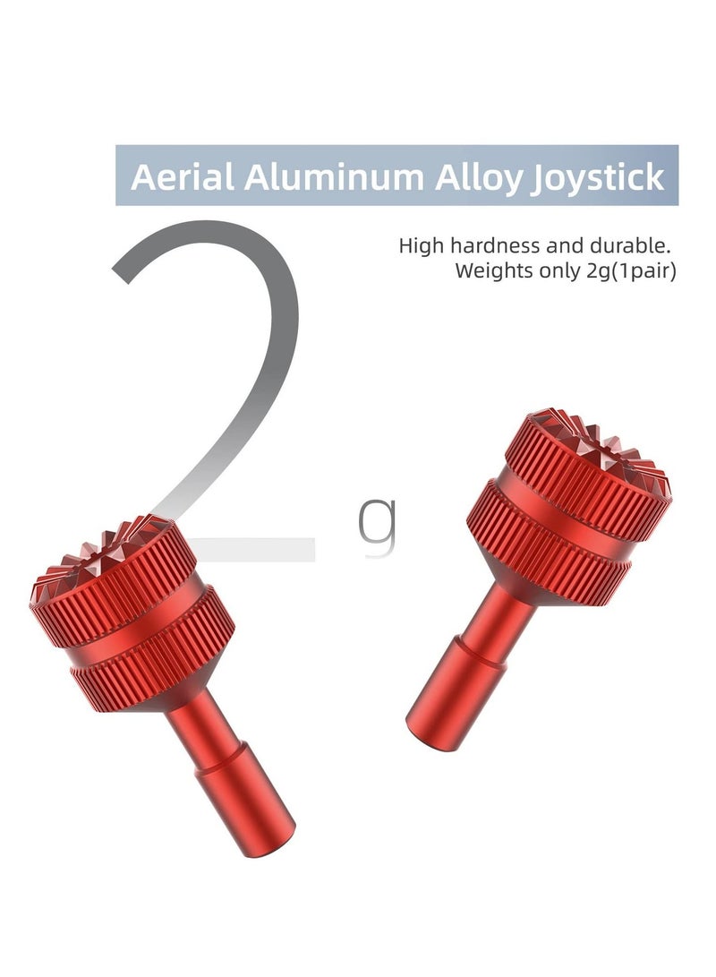 Remote Control Metal Joystick for DJI Mini 3 Pro for DJI RC Controller Rockers Control Replacement Thumb (Red)  - Image 5