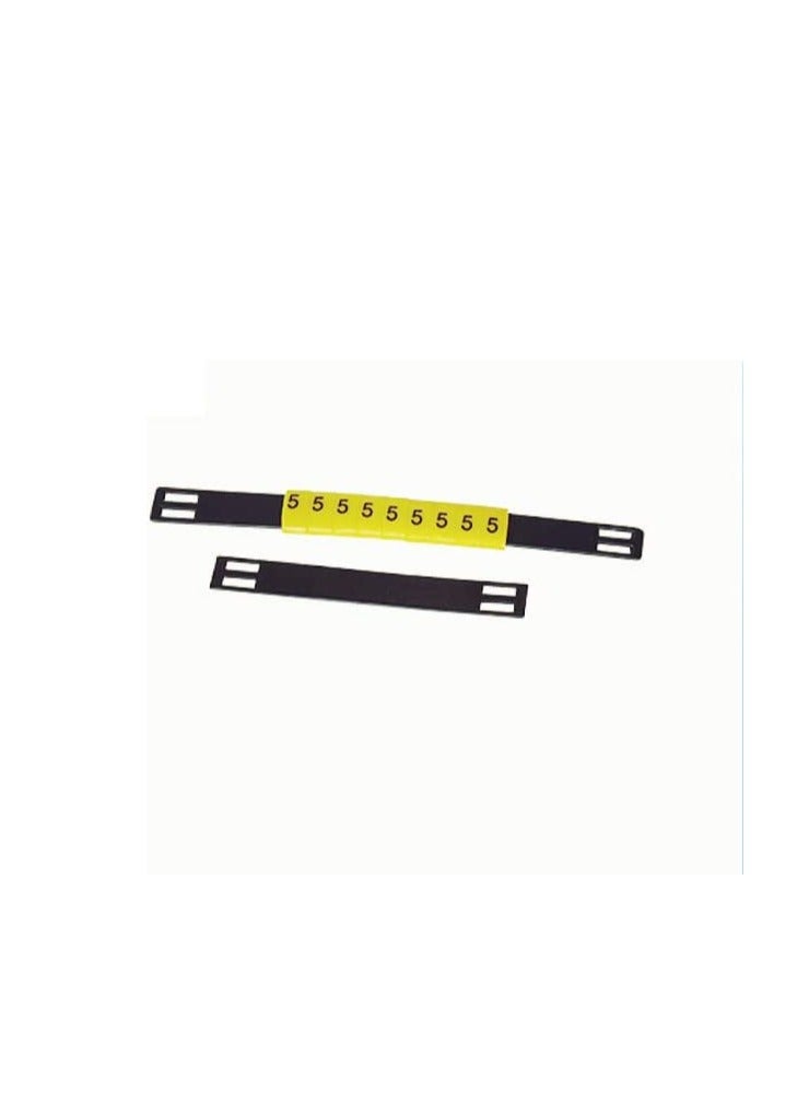 Loquat High Quality PVC Cable Marker Strip Tie On Carrier Strip (MS-65) - Image 1