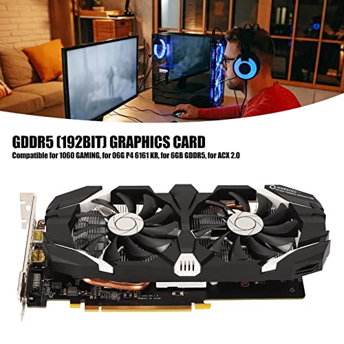 Zopsc بطاقة الرسوميات المكتبية Zopsc GTX 1060 GDDR5 ثنائية المروحة - 4K HDR، 8008MHz لـ GTX 1060 6GB، 5GB، 3GB - Image 5