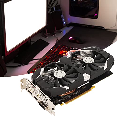 Zopsc بطاقة الرسوميات المكتبية Zopsc GTX 1060 GDDR5 ثنائية المروحة - 4K HDR، 8008MHz لـ GTX 1060 6GB، 5GB، 3GB - Image 2