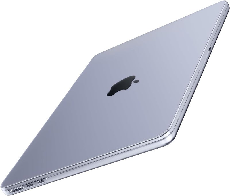 soonjet Invisible Armor for MacBook Air 15 inch Case M4 2025 2024 2023 M3 M2 [Same as Bare Device] [Scientific Slim] Hard Shell Laptop Cover - Clear - Image 1