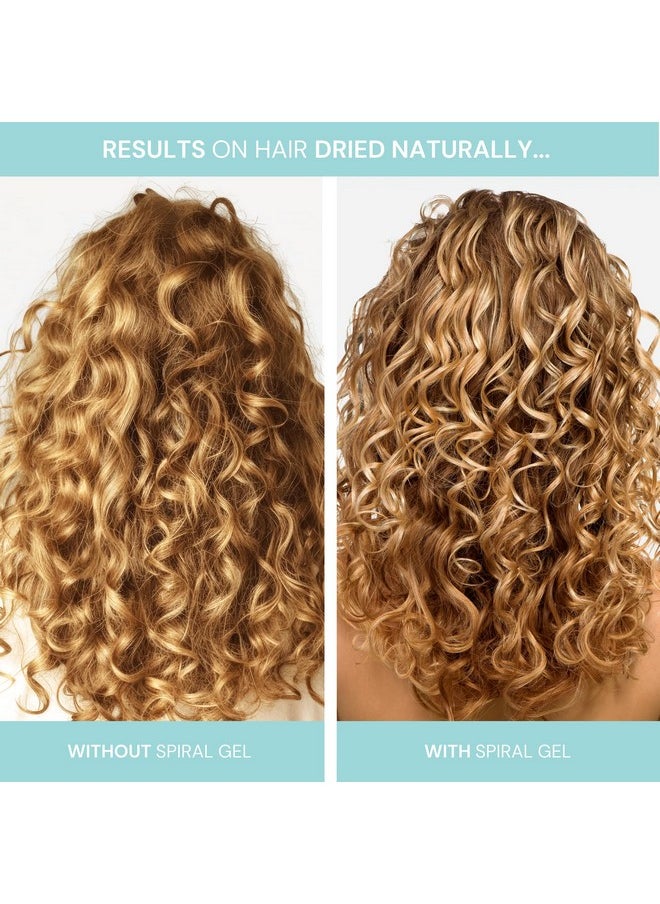 SIMPLY SMOOTH SIMPLY SMOOTH Xtend Keratin Replenishing Spiral Gel | Lightweight Curl Defining Gel | Define Curls, Add Bounce & Tame Frizz | Non Flaking Formula & No Crunch Styling Hold | 8.5 Oz.  - Image 3