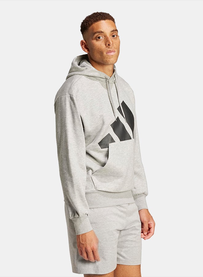 Adidas Essentials Big Logo Fleece Hoodie - Image 3