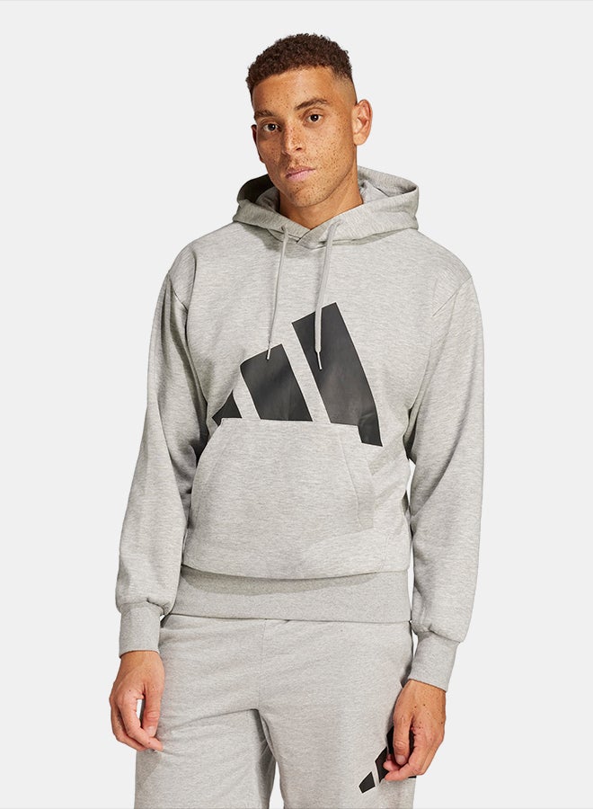 Adidas Essentials Big Logo Fleece Hoodie - Image 1