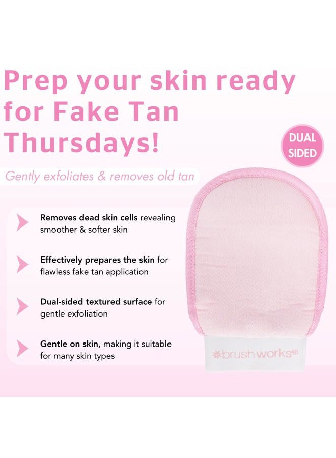 Brushworks Tan Removal Mitt - Image 2