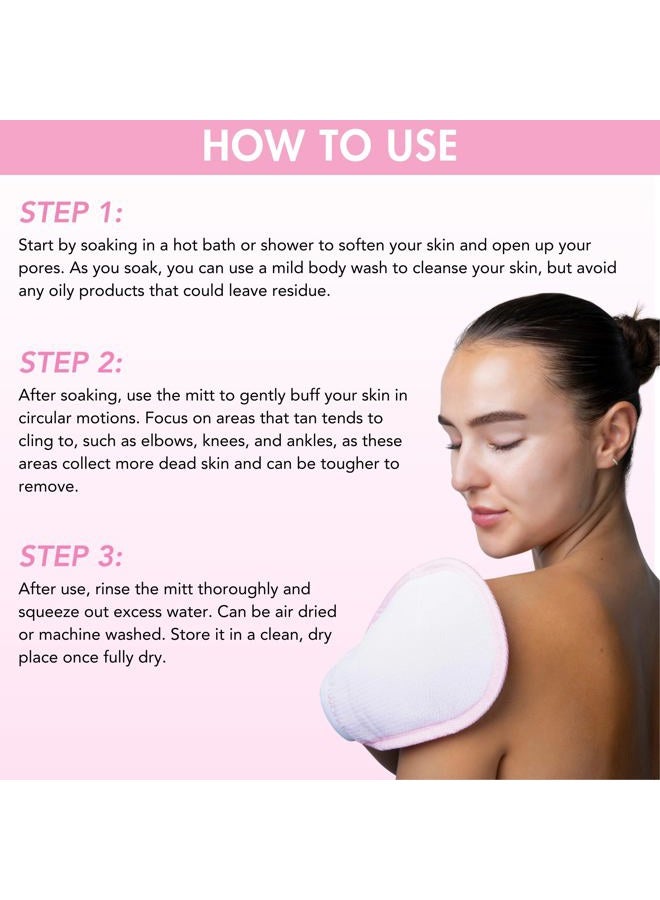 Brushworks Tan Removal Mitt - Image 4