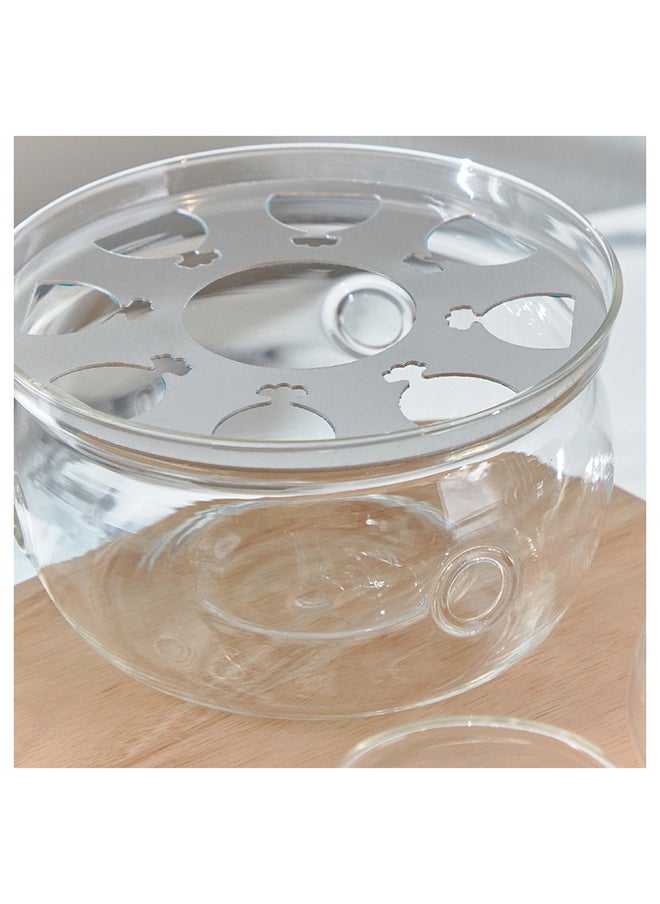 Home Box - Sip Savor 8-Piece Glass Tea Set 21x9x13.5 cm - Image 1