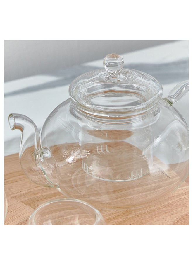 Home Box - Sip Savor 8-Piece Glass Tea Set 21x9x13.5 cm - Image 1