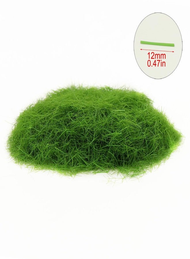 Evemodel CFA4 4 × 300 مل مسحوق عشب ثابت مختلط 12 مم أخضر للحدائق الخيالية المجسمات المناظر الطبيعية الرمل الصناعي نموذج السكك الحديدية - Image 3