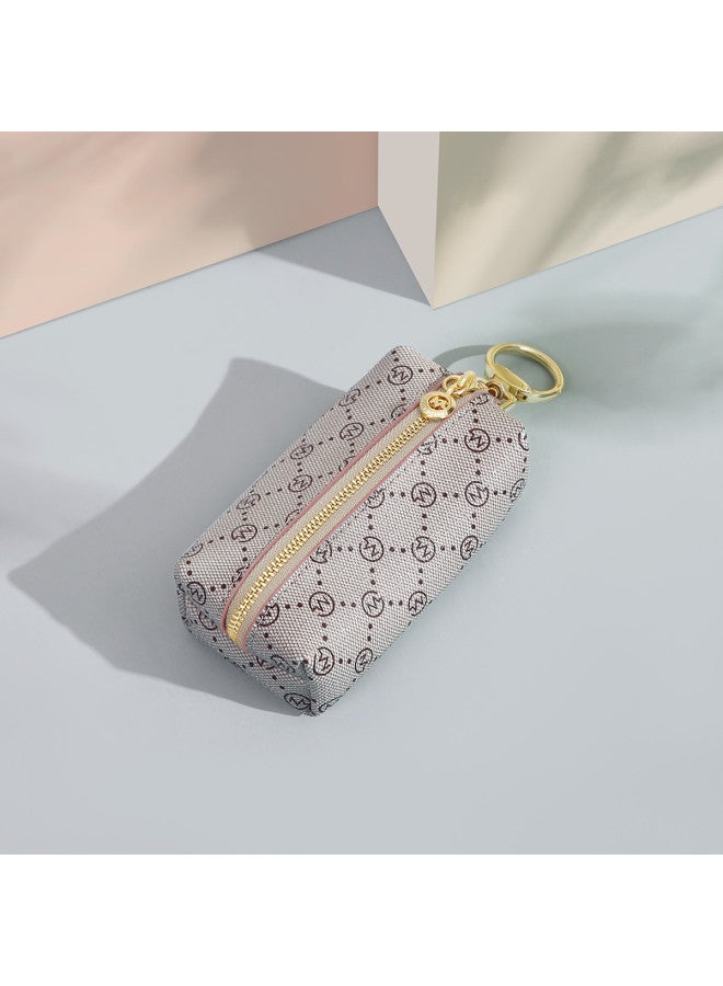 Golf Fashion Printed Key Pouch Women Lightweight And Easy To Carry Wallet Coin Purse Retro Color-block Key Holder Small Bag Women's Bag - Image 3