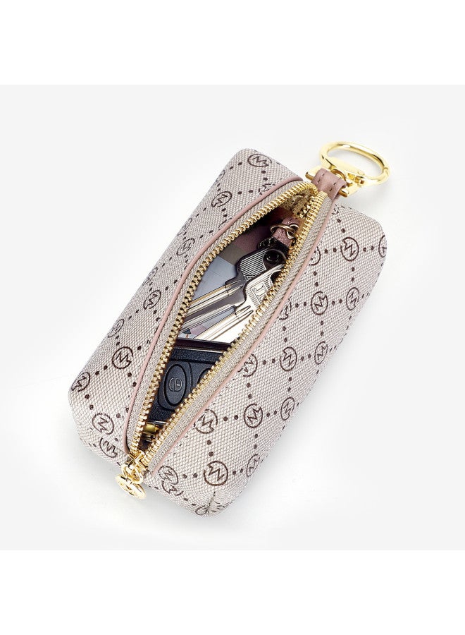 Golf Fashion Printed Key Pouch Women Lightweight And Easy To Carry Wallet Coin Purse Retro Color-block Key Holder Small Bag Women's Bag - Image 5