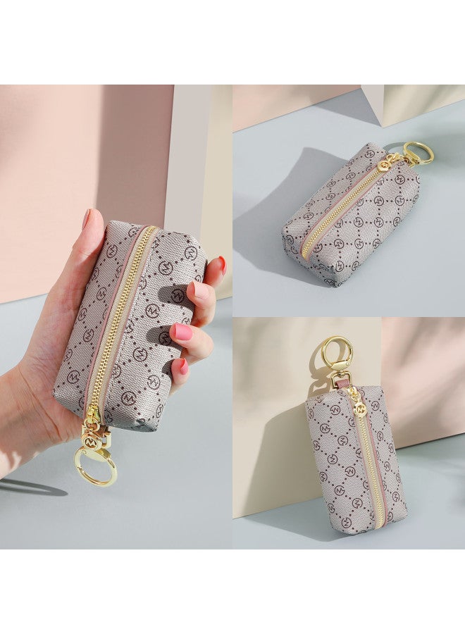 Golf Fashion Printed Key Pouch Women Lightweight And Easy To Carry Wallet Coin Purse Retro Color-block Key Holder Small Bag Women's Bag - Image 4