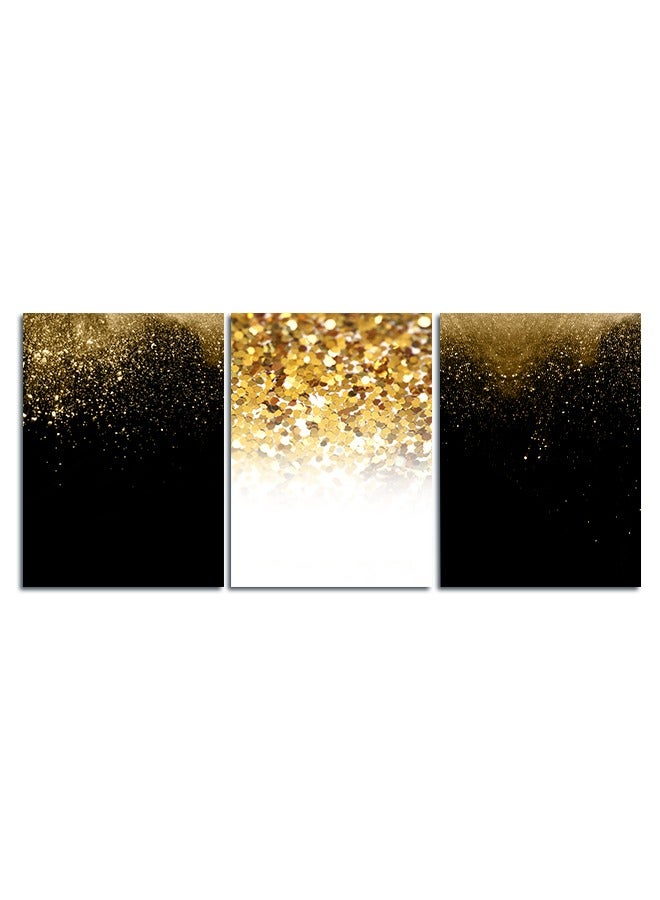 Marktna Set Of 3 Framed Canvas Wall Arts Stretched Over Wooden Frame with an Abstract Design - Image 2