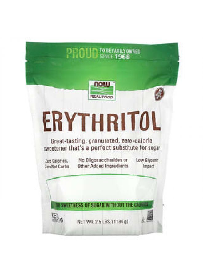 Now Foods NOW Foods, Real Food, Erythritol, 2.5 lbs (1,134 g)  - Image 1