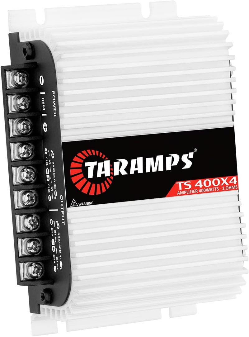 Taramp's TS 400x4 Class D Car Audio Amplifier - 400 Watts RMS, 4 Channels, 2 Ohms - Image 4