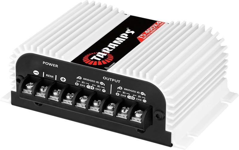 Taramp's TS 400x4 Class D Car Audio Amplifier - 400 Watts RMS, 4 Channels, 2 Ohms - Image 2