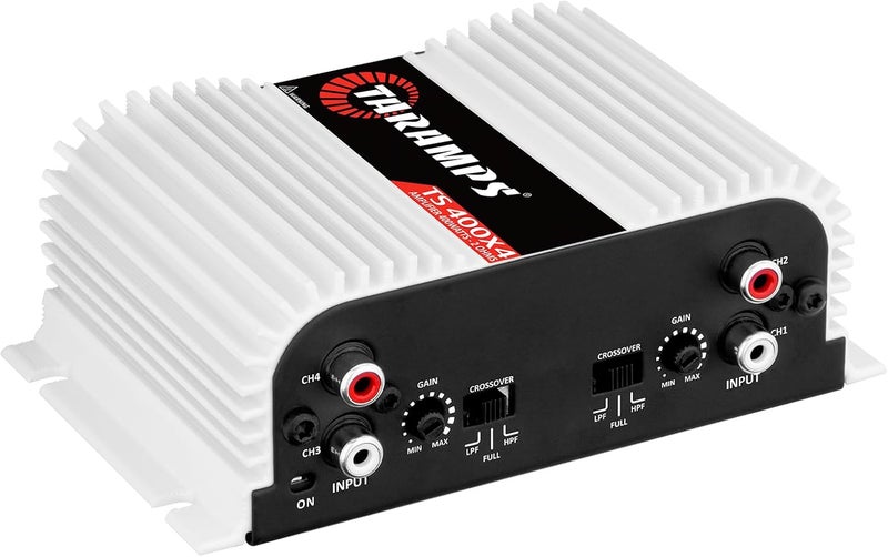 Taramp's TS 400x4 Class D Car Audio Amplifier - 400 Watts RMS, 4 Channels, 2 Ohms - Image 3