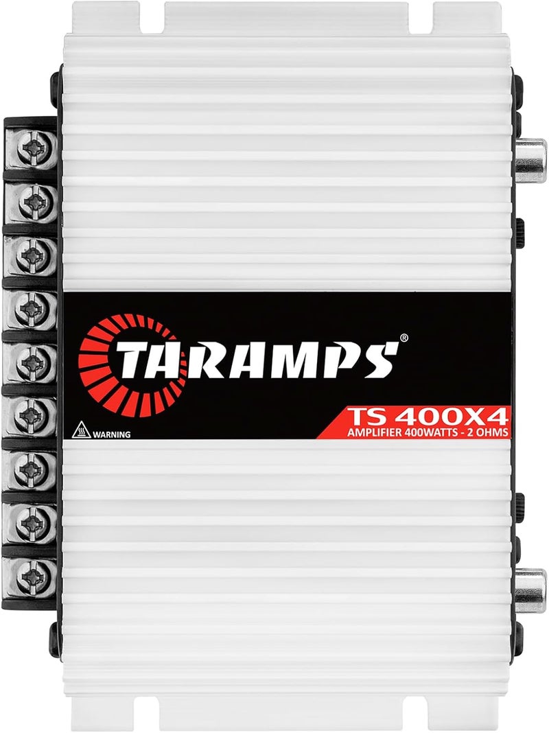 Taramp's TS 400x4 Class D Car Audio Amplifier - 400 Watts RMS, 4 Channels, 2 Ohms - Image 1