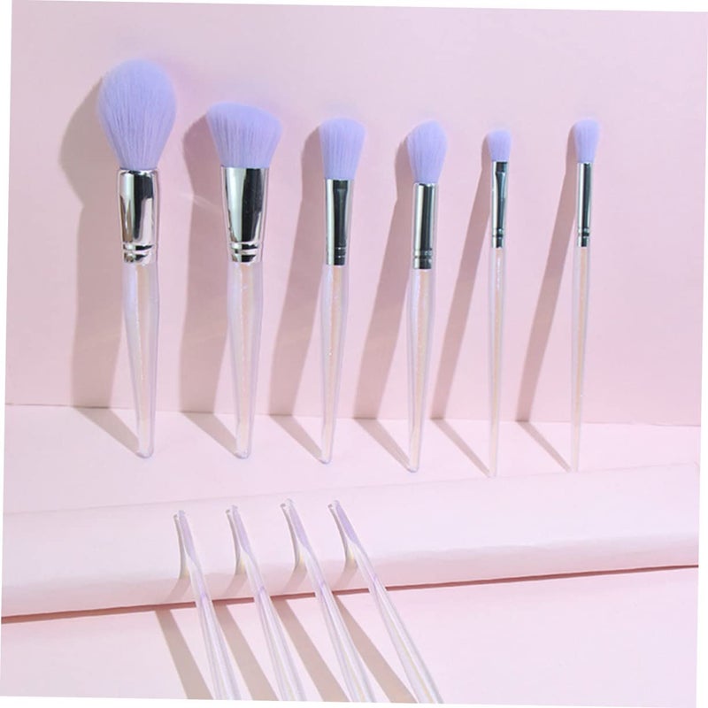 10Pcs Makeup Brush for Women Soft Loose Powder and Eyeshadow Brushes Versatile Makeup Supplies for Daily Use and Travel - Image 5