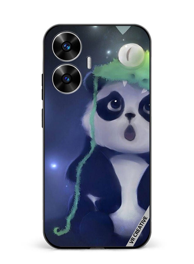 VR CREATIVE Protective Case Cover For Realme C55 Starlight Panda Design Multicolour - Image 1