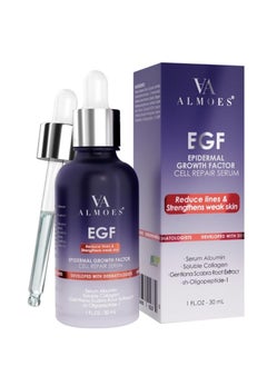 ALMOES EGF Epidermal Growth Factor Cell Repair Serum - Anti-Aging & Wrinkle Reduction (30ml)