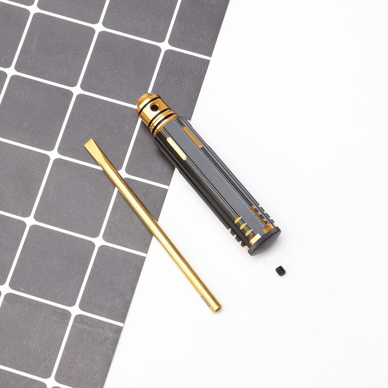 NewZoll 34 5 6mm RC Slotted Screw Driver Screwdriver Small Repair Tool Kit for RC Car Quadcopter Drone Helicopter Airplane Multirotors Models Pack of 4  - Image 5