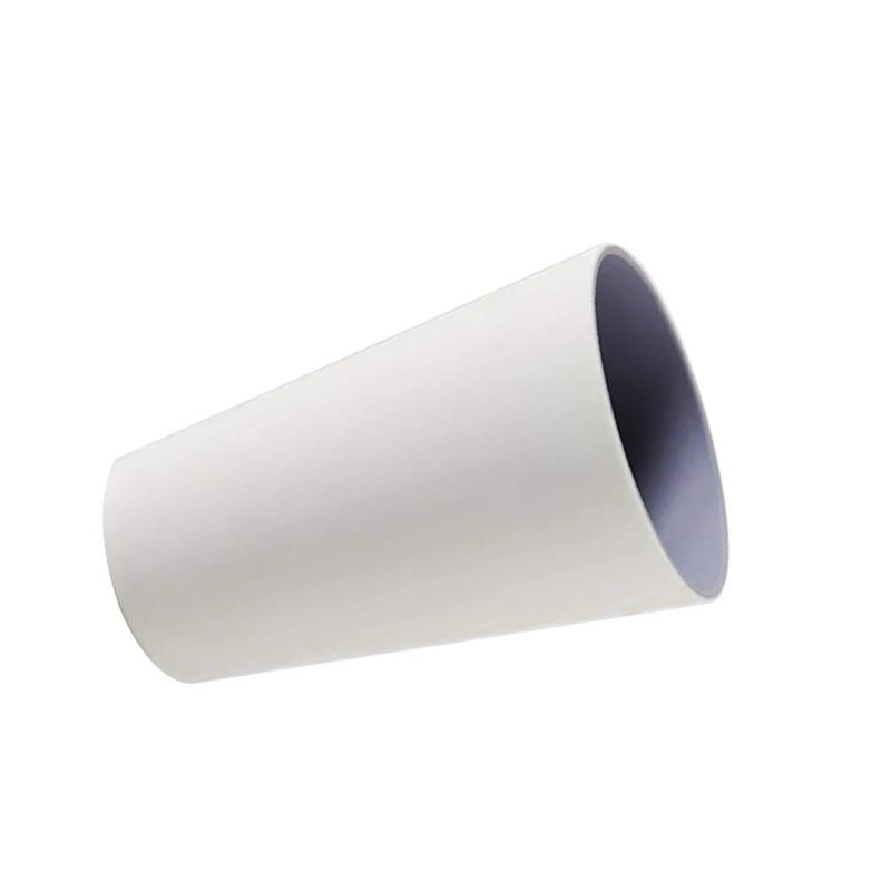 Unbreakable Plastic Tumblers Reusable Dishwasher Safe White Bathroom Cups - Image 2