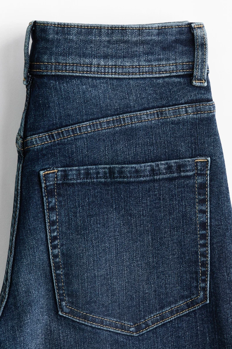 اتش اند ام جينز واسع بخصر عالي