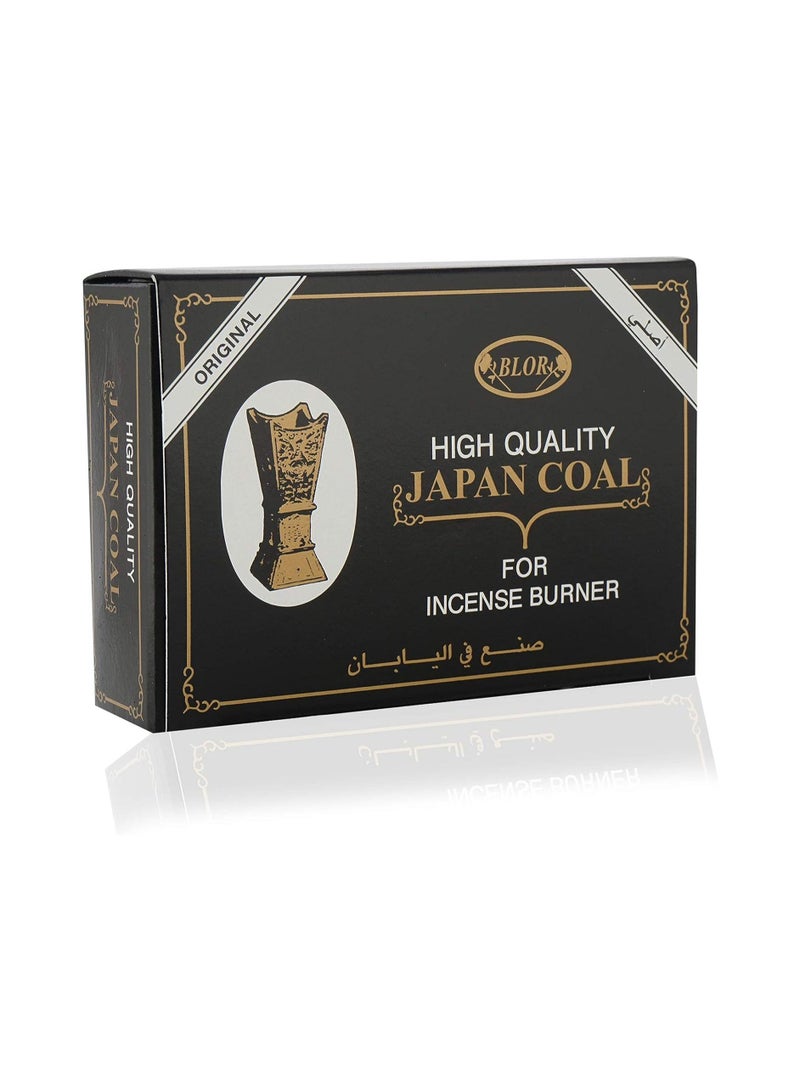 Blor Japan Coal for Incense Burner - 96 Pieces