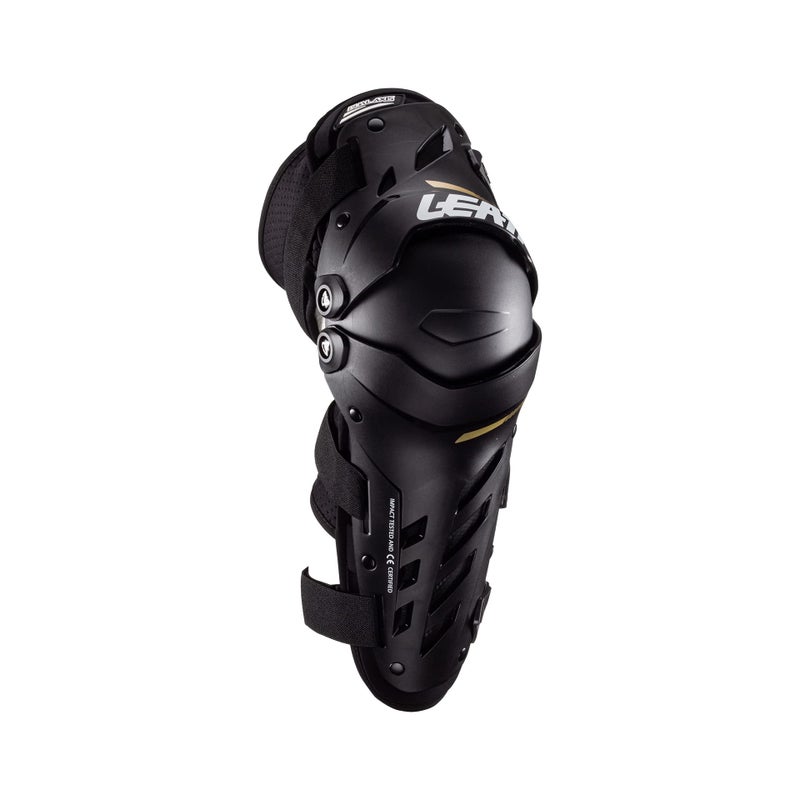 Leatt UnisexAdult Motorcycle Pivoting Knee and Shin Hard Shell Impact Foam Guard