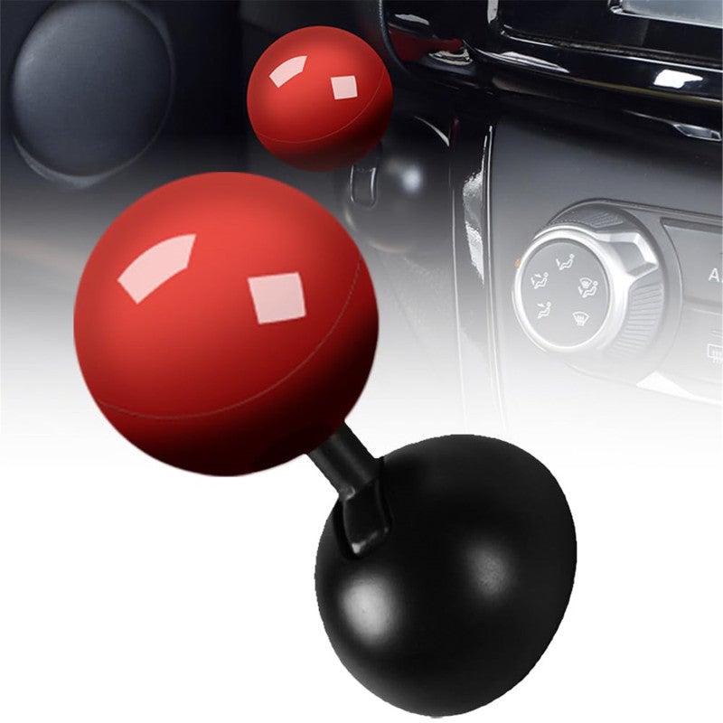Car Push To Start Button Rocker 41mm Zinc Alloy - High-Temperature Baking Paint For Long-Lasting Finish - Push Start Button Cover For Vehicle Interior Decoration - Image 5