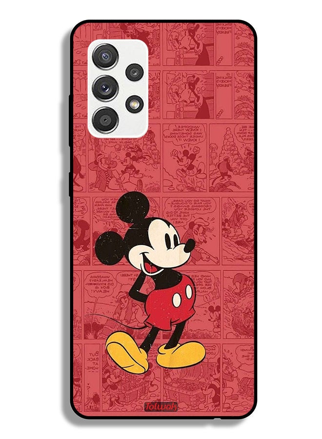 Tolwak Samsung Galaxy M32 5G Protective Case Cover Mikey - Image 1