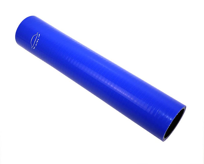 TenkeAuto 12" Long High Performance 4-Ply Reinforced 2" ID Straight Coupler Silicone Hose Turbo/Intercooler/Piping (BLUE 2'') - Image 4