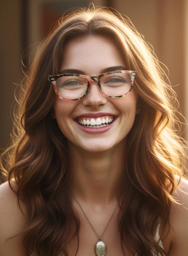 JOLISU Reading Glasses For Women - 5 Pack Stylish Readers For Womens Men Spring Hinge Eyeglasses -Blue Light Blocking Protection Frame (1.25) - Image 3